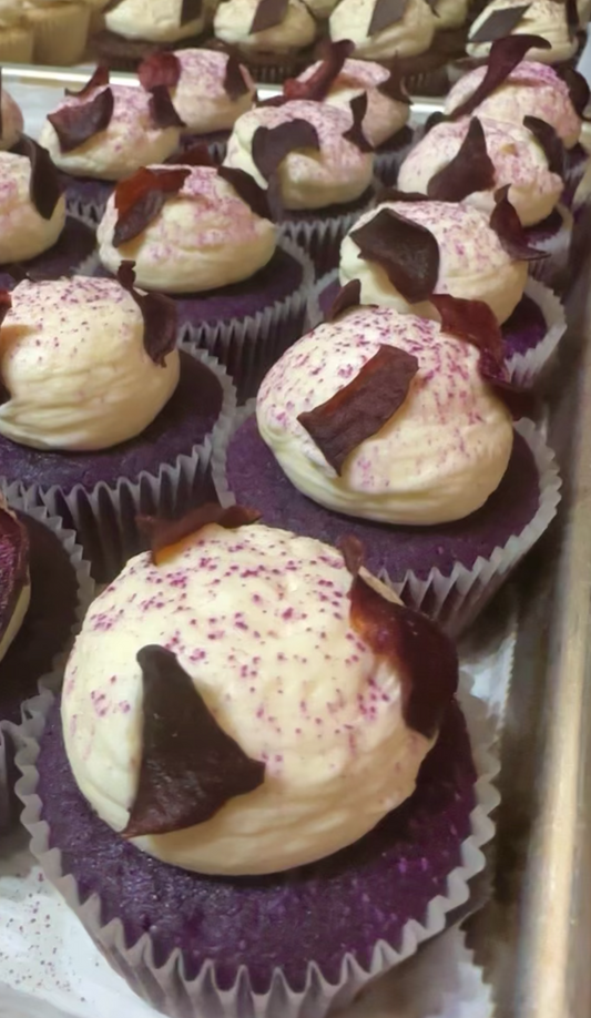 Ube Cupcakes