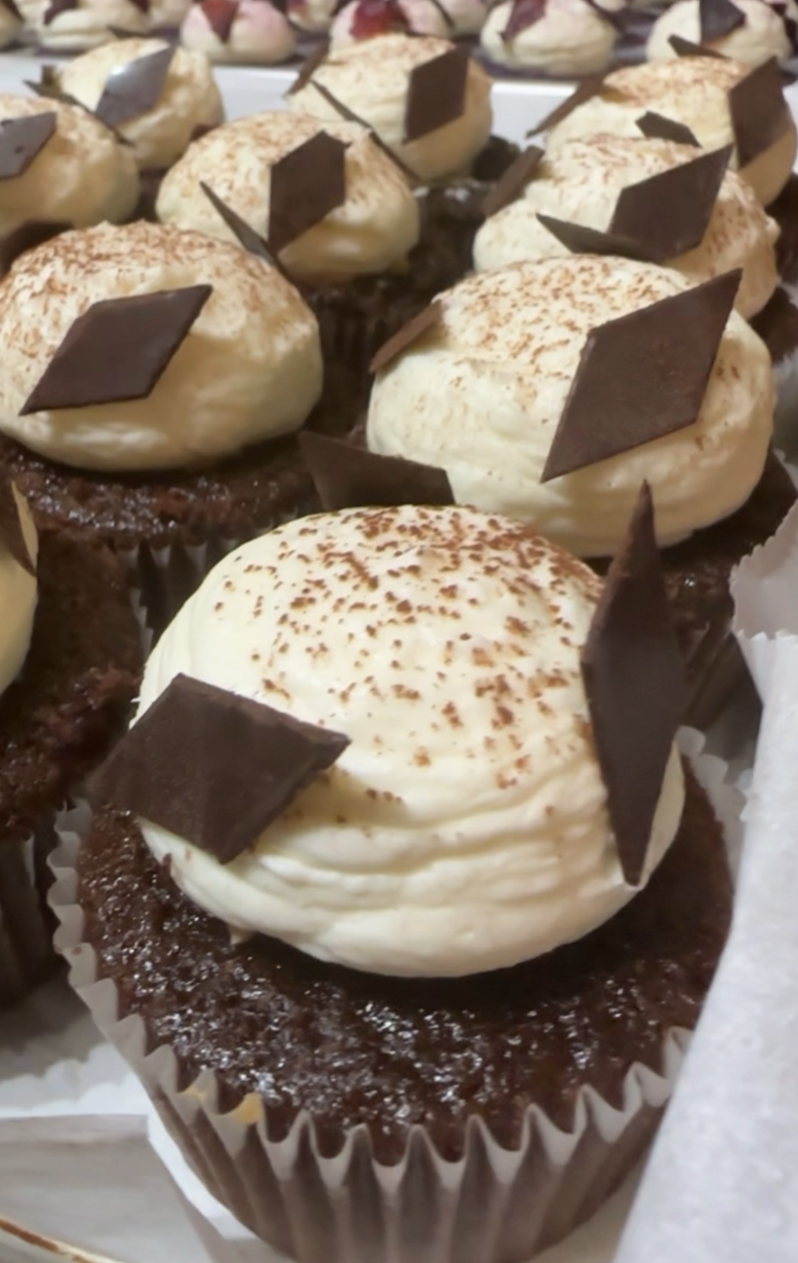 Chocolate Dulcey Cupcakes