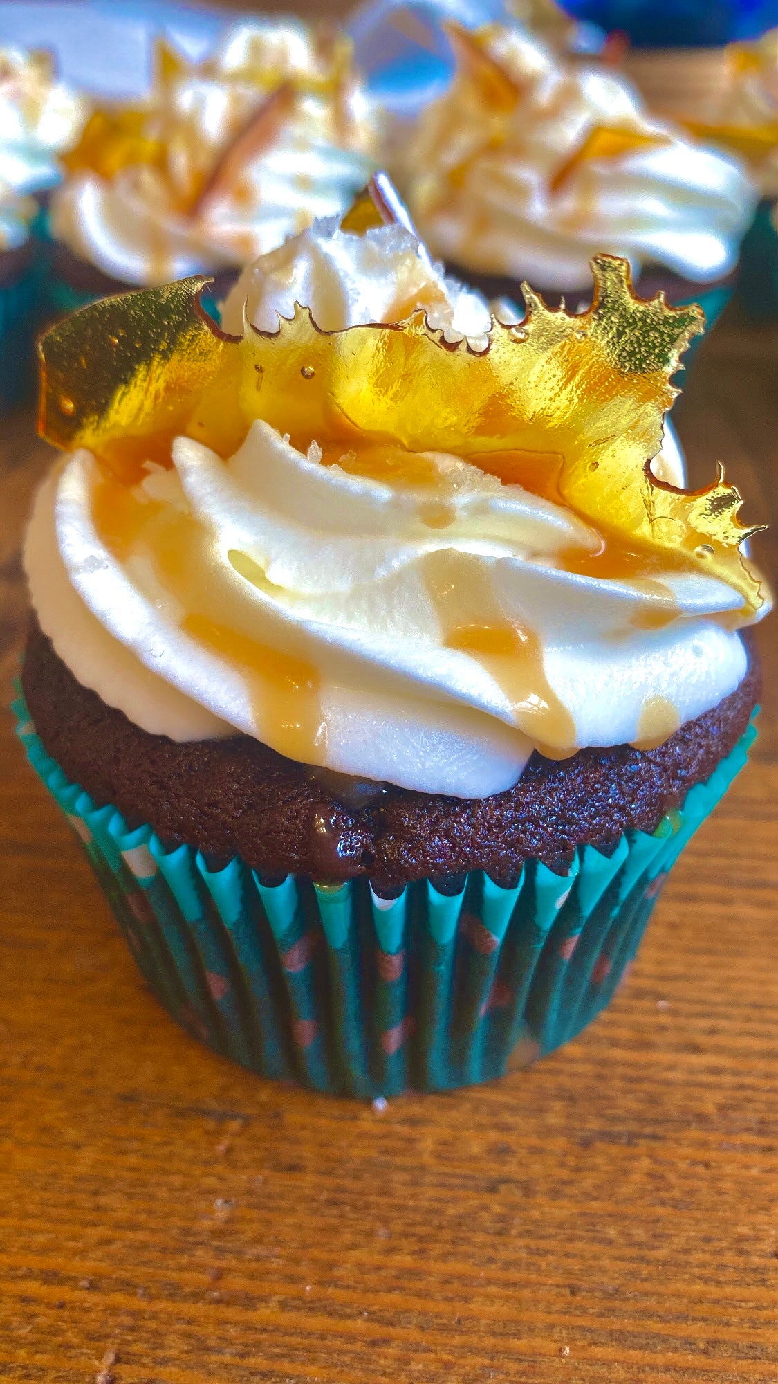 Salted Caramel Chocolate Cupcakes