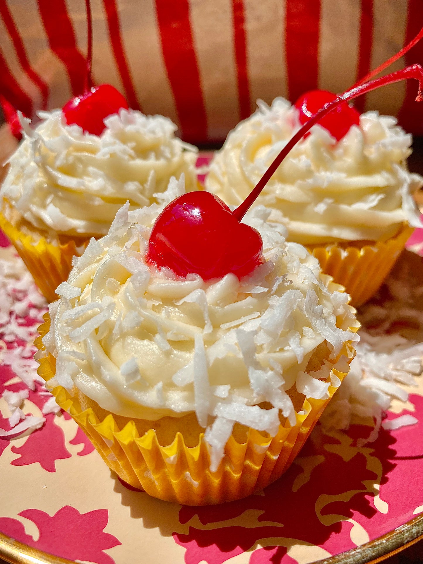 Pina Colada Cupcakes