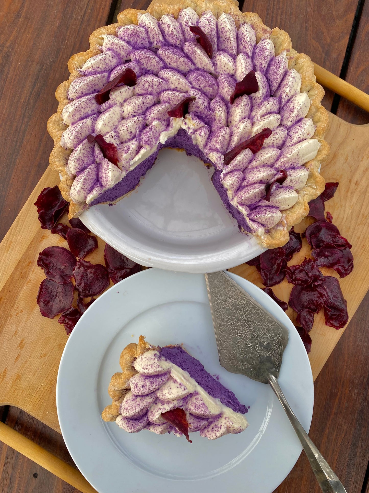 Ube Mousse Pie