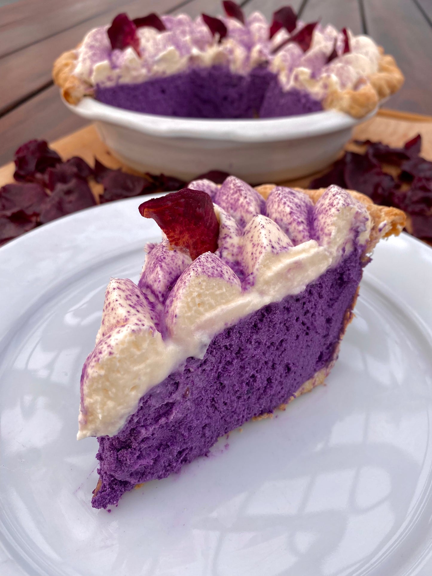 Ube Mousse Pie